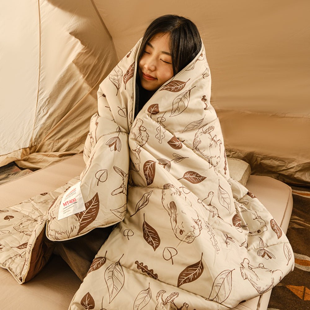 Naturehike Cute Mud Rabbit Cotton Sleeping Bag - Naturexplore - Naturehike - CNH22SD015 - Left zipper MT180