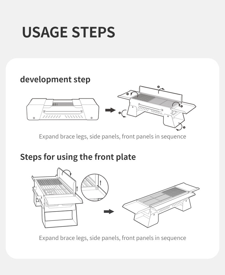 Naturehike Desktop BBQ Rack - Naturexplore - Naturehike - CNK2450CF018 - 