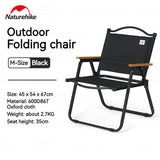 Naturehike Outdoor Folding Chair - Adult - Naturexplore - Naturehike - CNK2300JU012 - Black