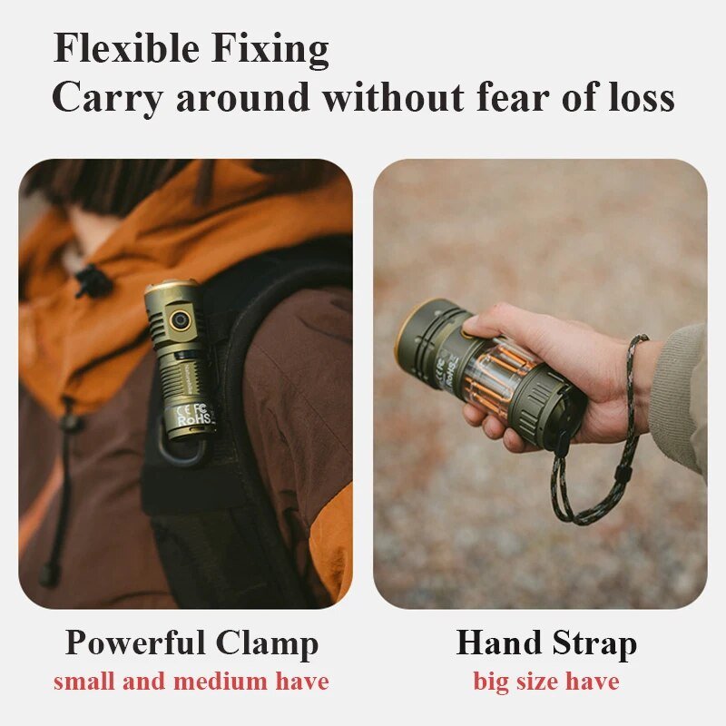 Naturehike outdoor glare flashlight - Naturexplore - Naturexplore - CNK2300011 - Green-L