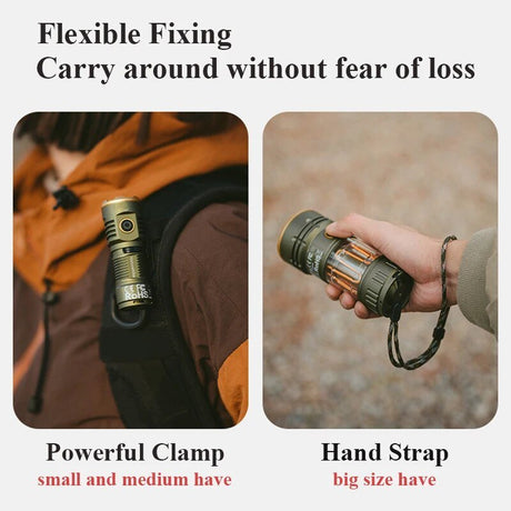 Naturehike outdoor glare flashlight - Naturexplore - Naturexplore - CNK2300011 - Green-L