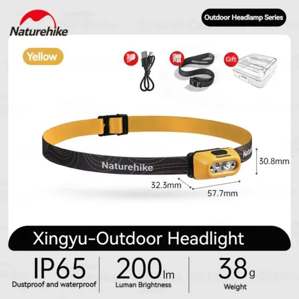 Naturehike Outdoor headlights - Naturexplore - Naturehike - CNK2300DQ023 - Yellow