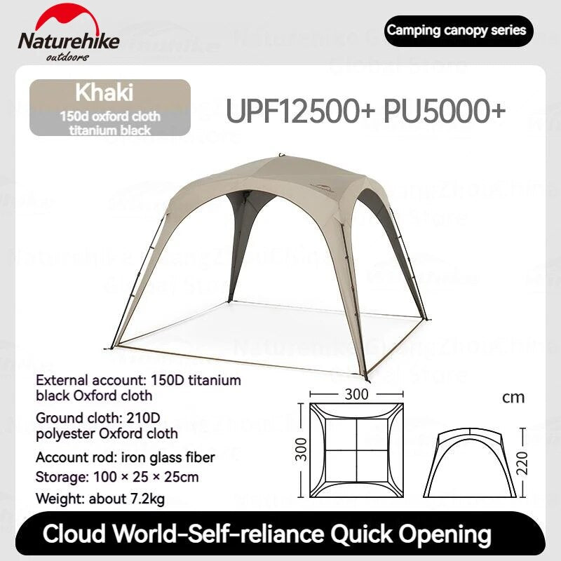 Naturehike quick open canopy - Pre Order ETA 15/4 - Naturexplore - Naturehike - CNK230WS014 - Canopy - Pre Order ETA 15/4