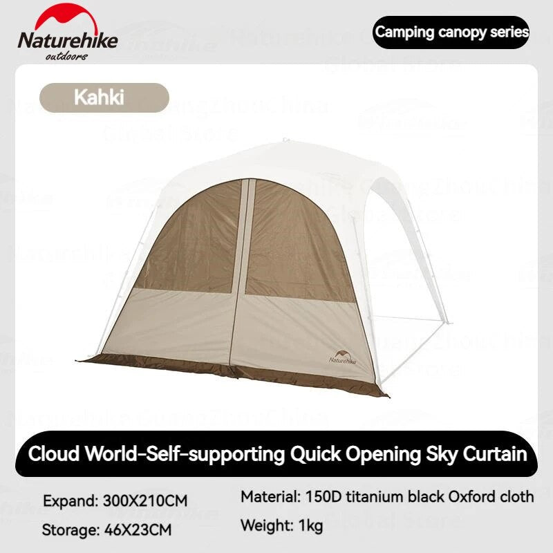 Naturehike quick open canopy - Pre Order ETA 15/4 - Naturexplore - Naturehike - CNK230WS014 - Side wall