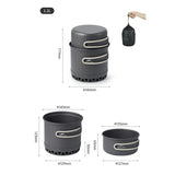 Naturehike Single Pot Set - Naturexplore - Naturehike - CNK2300CJ0002 - 1.2 L