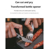 Naturehike Titanium Multifunction Portable Cutlery Set - Naturexplore - Naturehike - CNH22CJ017 - 