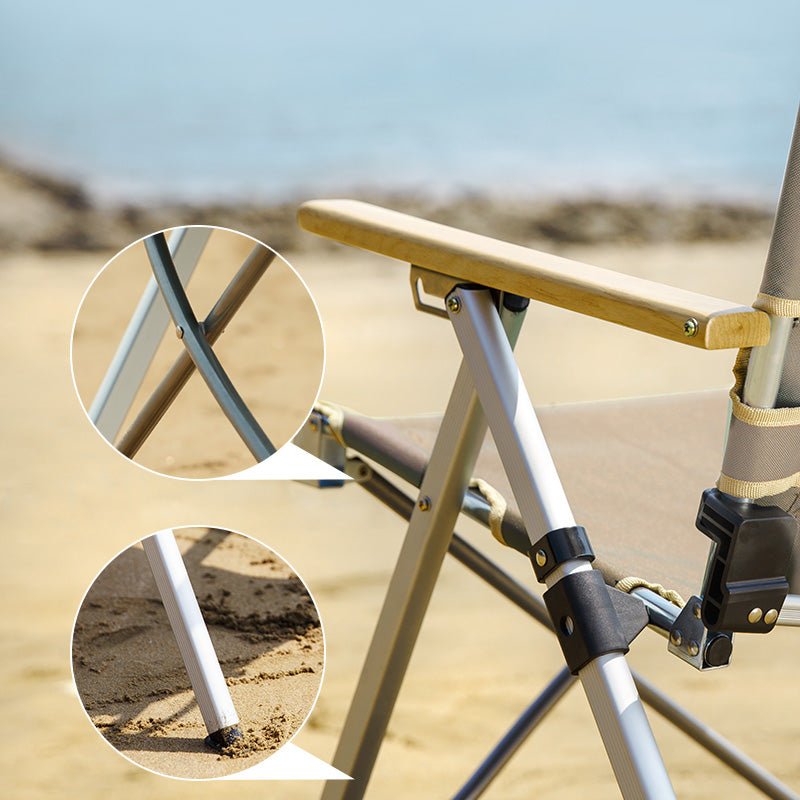 Nightfall Aluminum Alloy Folding Lying Chair - Naturexplore - Naturehike - NH17T003-Y-B - Black