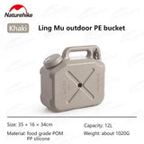 Outdoor PE water bucket - Naturexplore - Naturehike - CNH22CJ018 - 12L