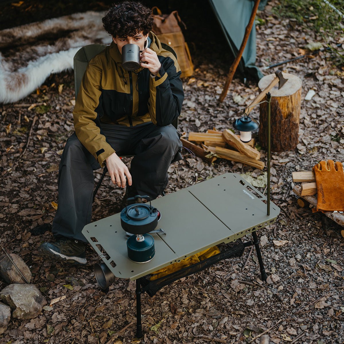 Simple Star H02 Tactical Table - Naturexplore - Naturehike - CNK2450JJ025 - Black