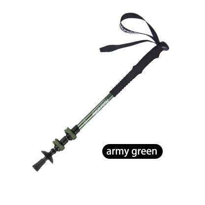 ST01 3 - Node 6061 AL Trekking Pole - Single - Naturexplore - Naturehike - NH17D001 - Z - 3 - Green