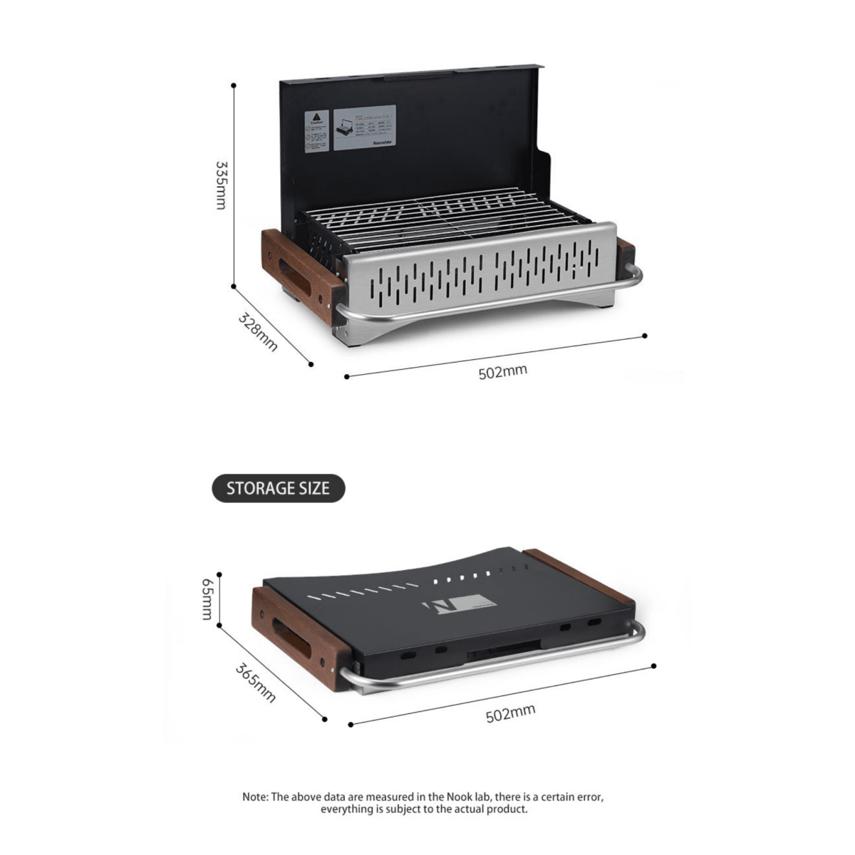 Tabletop Travel BBQ Grill - Naturexplore - Naturehike - CNK2300CJ010 - 