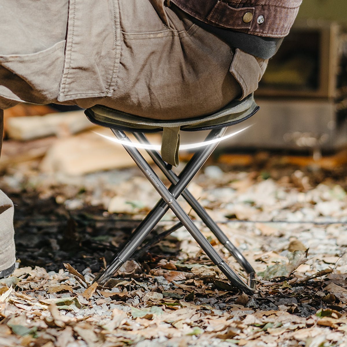 XL01 Ultra Light Folding Stool - Naturexplore - Naturehike - CNK2550JJ011-G - Green