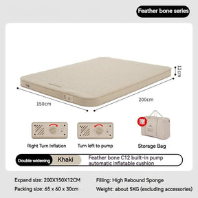 (Yugu)comfort Automatic inflatable cushion - Naturexplore - Naturehike - CNK2300WS011 - Double/200*150*12