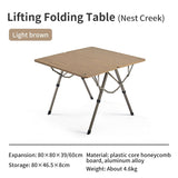 Adjustable height folding table - Naturexplore - Naturehike - CNH22JU054 -
