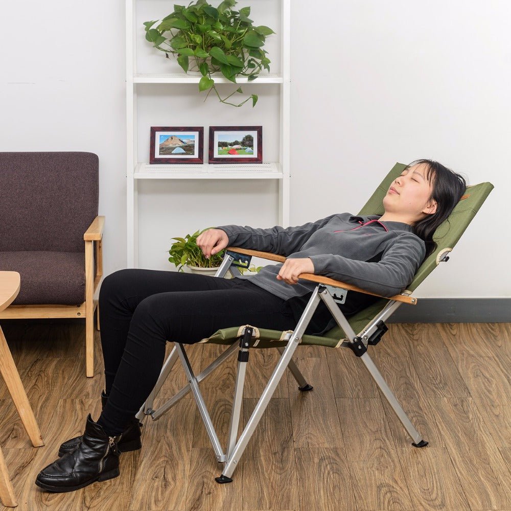 Aluminum alloy folding lying chair - Naturexplore - Naturehike - NH17T003-Y - Black