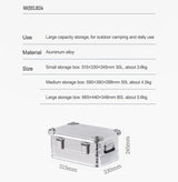 Aluminum alloy storage box - Naturexplore - Naturehike - NH20SJ034 - Small-30L