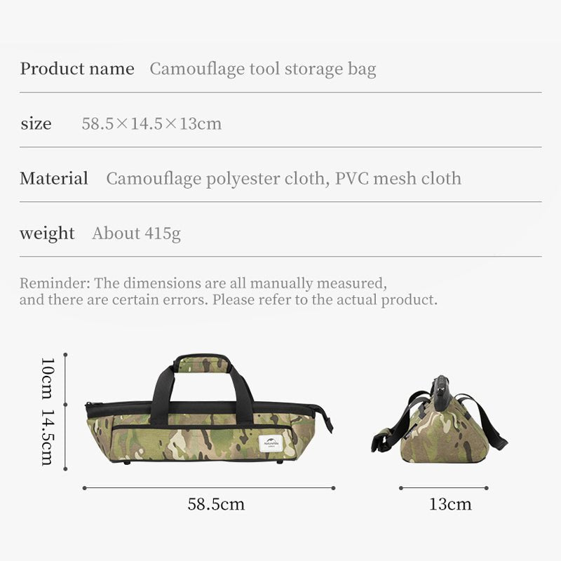 Camouflage tool storage bag - Naturexplore - Naturehike - NH21YW159 -