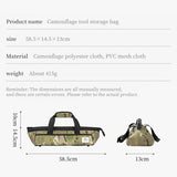 Camouflage tool storage bag - Naturexplore - Naturehike - NH21YW159 -