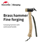Camping hammer with solid wood handle - Naturexplore - Naturehike - NH20PJ083 -