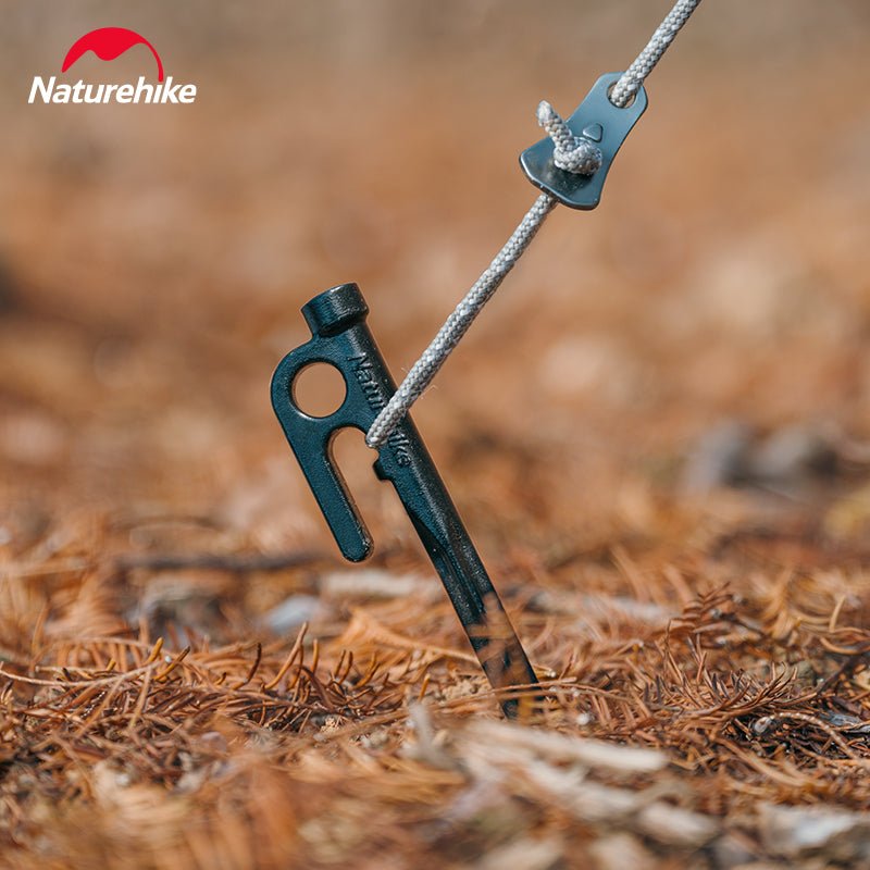 Cast steel ground pegs - Naturexplore - Naturehike - CNH22ZP018 - 30cm