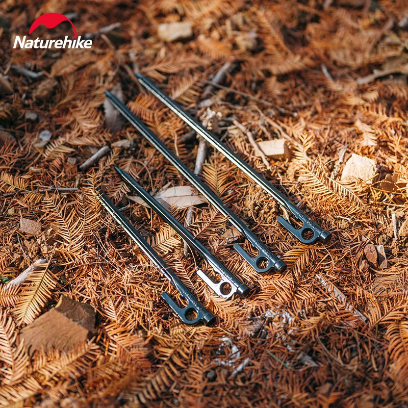 Cast steel ground pegs - Naturexplore - Naturehike - CNH22ZP018 - 30cm