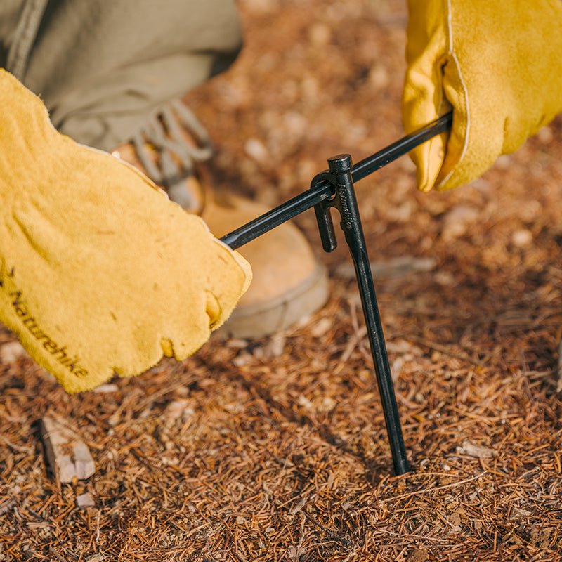 Cast steel ground pegs - Naturexplore - Naturehike - CNH22ZP018 - 30cm