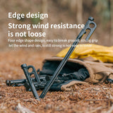 Cast steel ground pegs - Naturexplore - Naturehike - CNH22ZP018 - 30cm