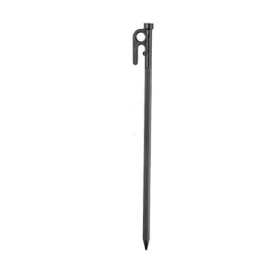 Cast steel ground pegs
