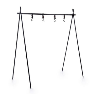 Folding Aluminum Alloy Camping Rack with hook