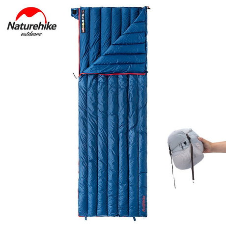 Down envelope sleeping bag (cicada) upgrade - Naturexplore - Naturehike - NH17Y010-R - CWM280 Blue
