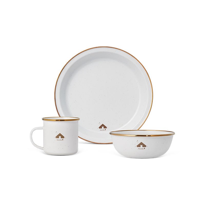 Enamel Tableware - Naturexplore - Naturehike - CNK2300CW013 - Dish