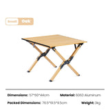 (Fangyun) Aluminum Alloy Egg Roll Table - Naturexplore - Naturehike - CNK2300JU010 - Small
