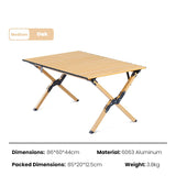 (Fangyun) Aluminum Alloy Egg Roll Table - Naturexplore - Naturehike - CNK2300JU010 - Medium