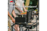 Foldable double burner black - Naturexplore - Naturehike - NH22RJ001 -
