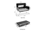 Foldable double burner black - Naturexplore - Naturehike - NH22RJ001 -