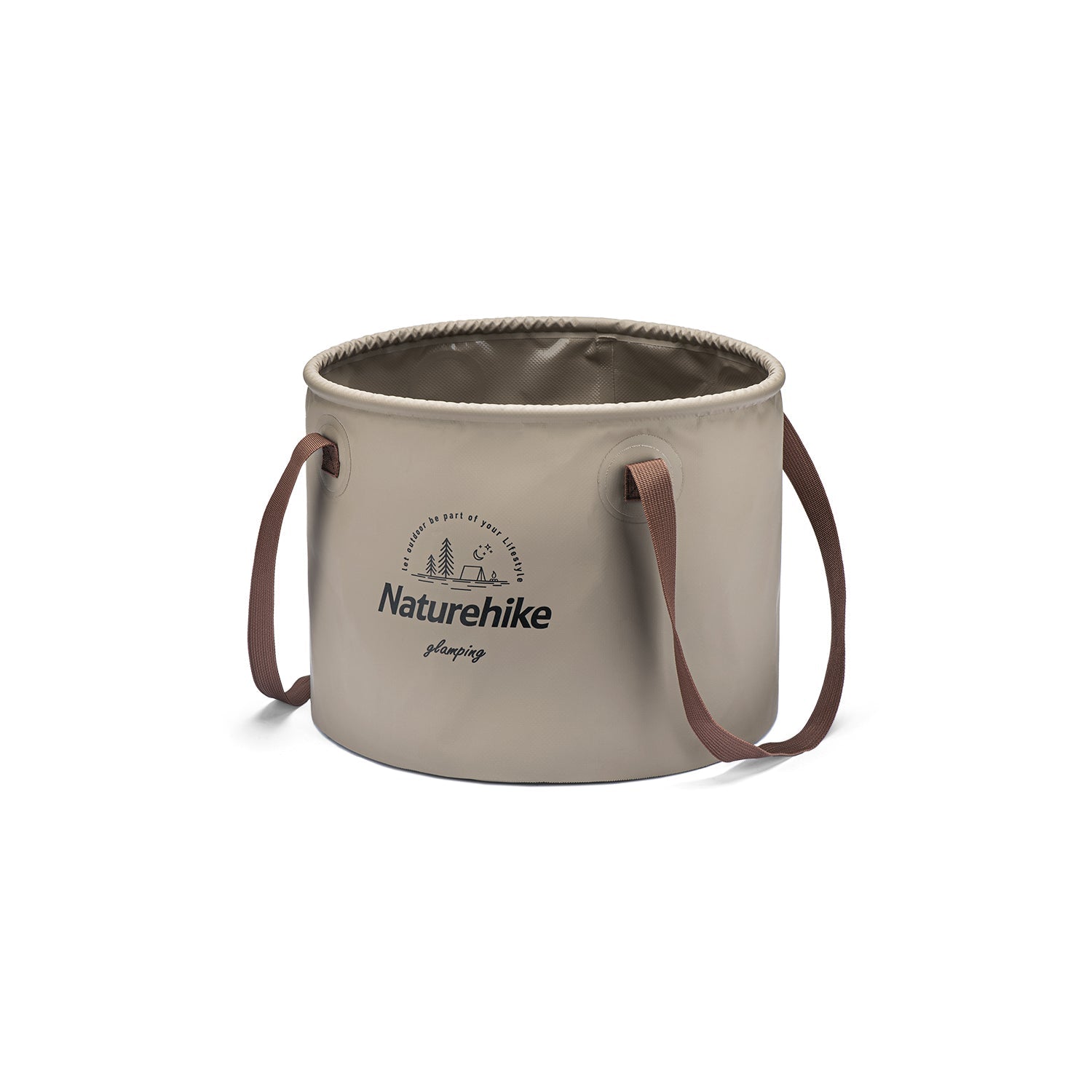 Foldable round bucket - Naturexplore - Naturehike - NH20SJ040 - Green/10L