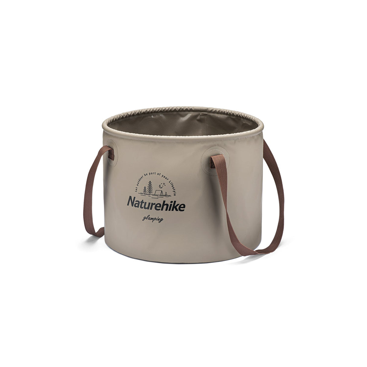Foldable round bucket - Naturexplore - Naturehike - NH20SJ040 - Green/10L