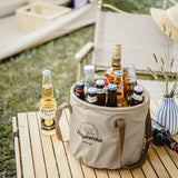 Foldable round bucket - Naturexplore - Naturehike - NH20SJ040 - Brown/10L
