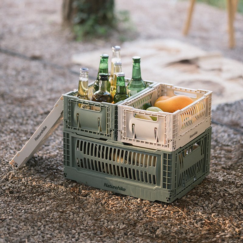 Folding storage basket - Naturexplore - Naturehike - NH21SNX06 - Grey 17L