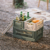 Folding storage basket - Naturexplore - Naturehike - NH21SNX06 - Grey 17L