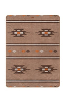Geometric pattern wool blanket - Naturexplore - Naturehike - NH20FS036 - Dark coffee