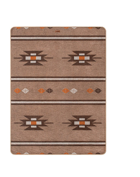 Geometric pattern wool blanket - Naturexplore - Naturehike - NH20FS036 - Dark coffee