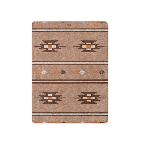Geometric pattern wool blanket - Naturexplore - Naturehike - NH20FS036 - Dark coffee