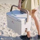 (LingDu 36H) Outdoor antibacterial cooler box - Naturexplore - Naturehike - CNK2300BS012 - Beige-22L