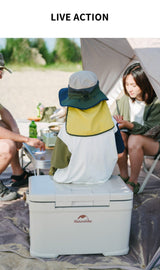 (LingDu 36H) Outdoor antibacterial cooler box - Naturexplore - Naturehike - CNK2300BS012 - Beige-22L