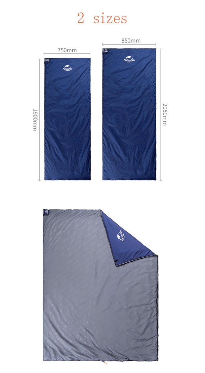 LW180 Ultralight Cotton Sleeping Bag - Naturexplore - Naturehike - NH21MSD04 - M-Champagne