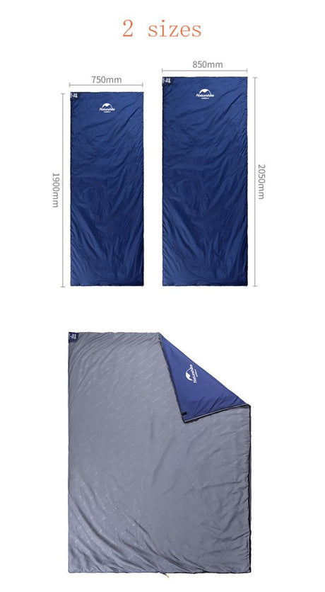 LW180 Ultralight Cotton Sleeping Bag - Naturexplore - Naturehike - NH21MSD04 - M-Champagne