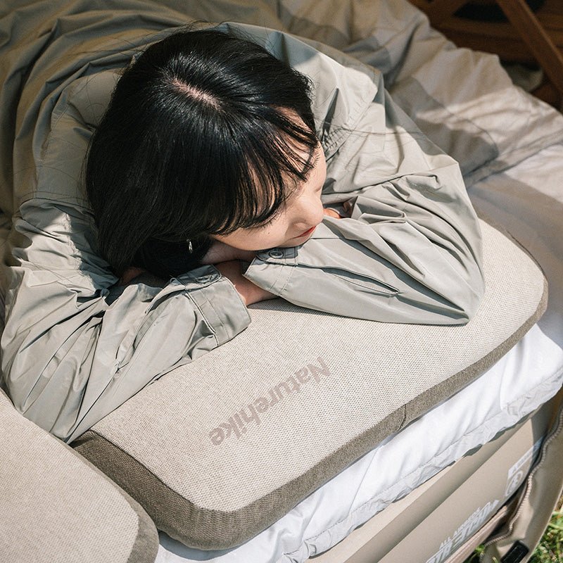 Memory Foam Comfort Square Pillow - Naturexplore - Naturehike - NH22ZT002 - Grey