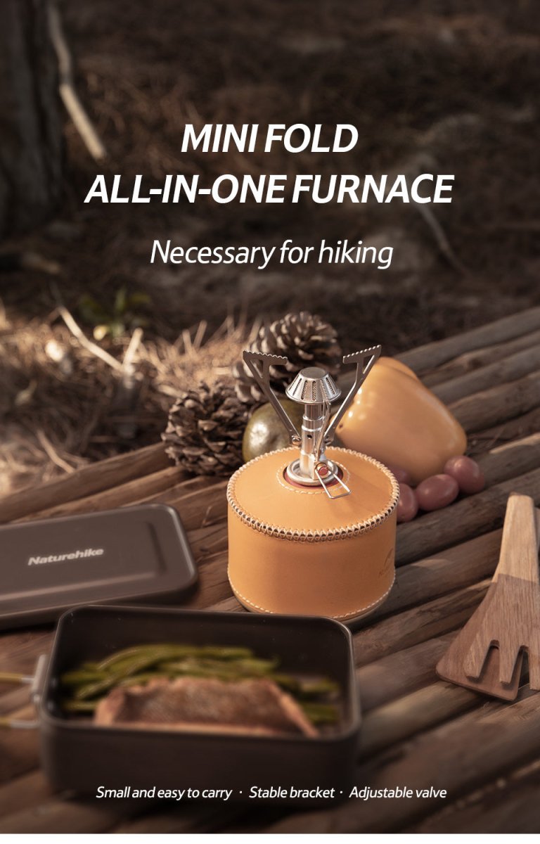 Mini folding camping stove - Naturexplore - Naturehike - NH21RJ004 -
