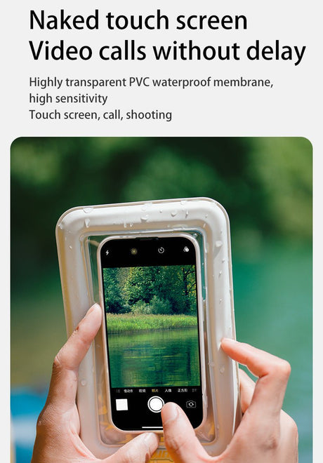 Mobile phone dry bag - Naturexplore - Naturehike - CNK2300BS015 - Yellow